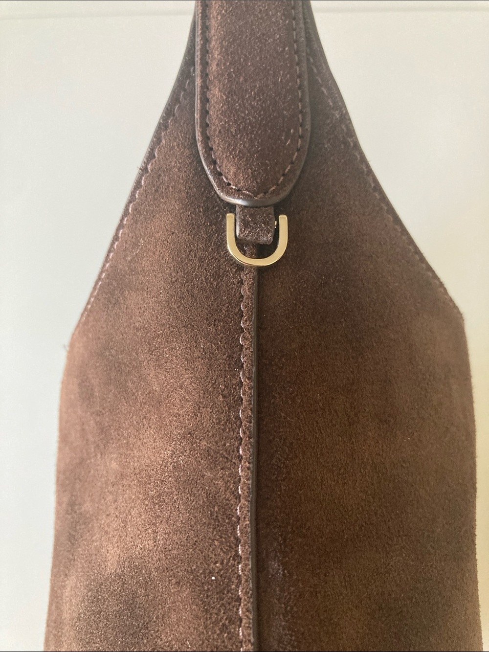 Kate Spade Brown Suede Shoulder Bag - Picture 9 of 11